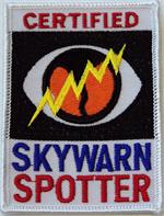Skywarn Logo Patch